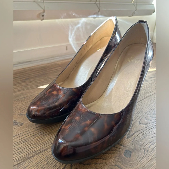Stuart Weitzman tortoise  shell hells - Picture 2 of 3